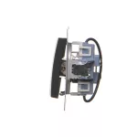 Simon 54 WMDL-040xx1-049 Przycisk roletowy do sterowania roletą z wielu miejsc (moduł) 10AX, 250V~, zaciski śrubowe; czarny