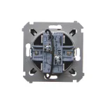 Simon 54 WMDL-040xx1-049 Przycisk roletowy do sterowania roletą z wielu miejsc (moduł) 10AX, 250V~, zaciski śrubowe; czarny