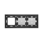 Simon 54 Touch WMDZ-01171S-072 Panel dotykowy S54 Touch, 3 moduły, 2 pola dotykowe pionowe + 1 pola dotykowe + 1 otwór na osprzęt S54, burzowa chmura