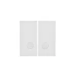 Simon 55 WMDL-K8x5xx-114 Klawisz podwójny z oczkami do: SW6/2L2M; Jasnoszary mat