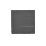 Simon 55 WMDZ-612xxx-149 Zaślepka ramki bez mostka – mocowanie tylko na zatrzask do ramki; Czarny mat