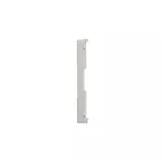 Simon 55 WMDZ-612xxx-143 Zaślepka ramki bez mostka – mocowanie tylko na zatrzask do ramki; Aluminium mat