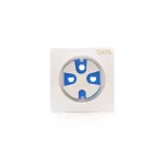 Simon 54 WMDW-P01111-011 Pokrywa + klucz do gniazda DATA; biały