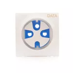 Simon 54 WMDW-P01111-011 Pokrywa + klucz do gniazda DATA; biały