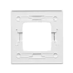 Simon 54 Nature WMDZ-0110xS-068 Ramka 1-krotna Nature-Szkło, CZARNA PERŁA, IP20/IP44 (IP44-należy zastosować uszczelkę ramki DUN1)