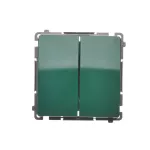 Simon Basic WMUL-050xxx-Z011 Łącznik świecznikowy (moduł) 10AX, 250V~, szybkozłącza; zielony
