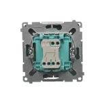 Simon Basic WMUL-050xxx-Z011 Łącznik świecznikowy (moduł) 10AX, 250V~, szybkozłącza; zielony