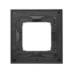 Simon 54 Nature WMDZ-0110xS-075 Ramka 1-krotna Nature-Szkło, WULKANICZNA LAWA, IP20/IP44 (IP44-należy zastosować uszczelkę ramki DUN1)