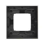 Simon 54 Nature WMDZ-0110xS-081 Ramka 1-krotna Nature-Metal, SATYNOWA NOC, IP20/IP44 (IP44-należy zastosować uszczelkę ramki DUN1)