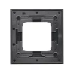 Simon 54 Nature WMDZ-0110xS-083 Ramka 1-krotna Nature-Metal, INOX DARK, IP20/IP44 (IP44-należy zastosować uszczelkę ramki DUN1)