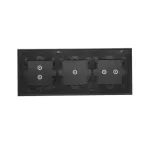 Simon 54 Touch WMDZ-01172S-073 Panel dotykowy S54 Touch, 3 moduły, 2 pola dotykowe poziome + 1 pole dotykowe + 2 pola dotykowe pionowe, zastygła lawa