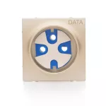 Simon 54 WMDW-P01111-044 Pokrywa + klucz do gniazda DATA; złoty mat