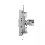 Simon 54 WMDE-011000-043 Gniazdo ekwipotencjalne pojedyncze (moduł); srebrny mat