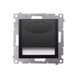 Simon 54 WMDO-SBxxx1-049 Oprawa oświetleniowa LED, 230 V AC, 1.1 W, białe neutralne 4000K; czarny