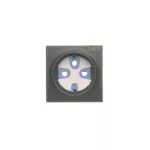 Simon 54 WMDW-P01111-049 Pokrywa + klucz do gniazda DATA; czarny