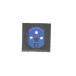 Simon 54 WMDW-P01111-049 Pokrywa + klucz do gniazda DATA; czarny