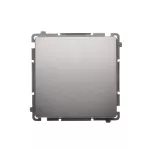 Simon Basic WMUL-010x2x-4011 Łącznik jednobiegunowy (moduł) 16AX, 250V~, zaciski śrubowe; srebrny mat