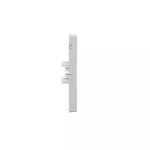 Simon 55 WMDL-K0x5xx-143 Klawisz podwójny do łącznika i przycisku roletowego podwójnego: SZP2M, SZW2M; Aluminium mat