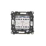 Simon 55 WMDL-01032X-116 Przycisk poczwórny (moduł) 10 AXm, 250 V~, szybkozłącza; Grafitowy mat