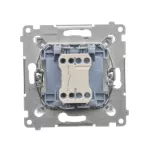 Simon 54 WMDL-010xxx-011 Łącznik jednobiegunowy (moduł) 10AX, 250V~, szybkozłącza; biały