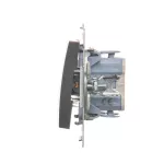 Simon 54 WMDL-010xxx-048 Łącznik jednobiegunowy (moduł) 10AX, 250V~, szybkozłącza; antracyt