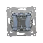 Simon 54 WMDL-010x2x-011 Łącznik jednobiegunowy (moduł) 16AX, 250V~, zaciski śrubowe; biały