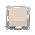 Simon 54 WMDL-010x2x-041 Łącznik jednobiegunowy (moduł) 16AX, 250V~, zaciski śrubowe; kremowy