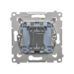 Simon 54 WMDL-010x2x-041 Łącznik jednobiegunowy (moduł) 16AX, 250V~, zaciski śrubowe; kremowy