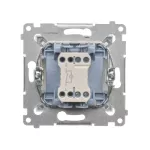 Simon 54 WMDL-011xxx-011 Łącznik jednobiegunowy z podświetleniem LED (moduł) 10AX, 250V~, szybkozłącza; biały