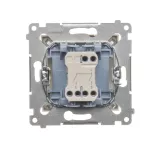 Simon 54 WMDL-050xxx-044 Łącznik świecznikowy (moduł) 10AX, 250V~, szybkozłącza; złoty mat