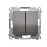 Simon 54 WMDL-050xxx-048 Łącznik świecznikowy (moduł) 10AX, 250V~, szybkozłącza; antracyt