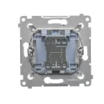 Simon 54 WMDL-050x2x-011 Łącznik świecznikowy (moduł) 16AX, 250V~, zaciski śrubowe; biały