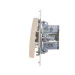 Simon 54 WMDL-050x2x-041 Łącznik świecznikowy (moduł) 16AX, 250V~, zaciski śrubowe; kremowy