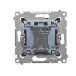 Simon 54 WMDL-050x2x-048 Łącznik świecznikowy (moduł) 16AX, 250V~, zaciski śrubowe; antracyt