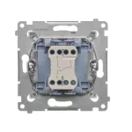 Simon 54 WMDL-060xxx-044 Łącznik schodowy (moduł) 10AX, 250V~, szybkozłącza; złoty mat