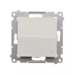Simon 54 WMDL-060x2x-011 Łącznik schodowy (moduł) 16AX, 250V~, zaciski śrubowe; biały