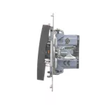 Simon 54 WMDL-060x2x-048 Łącznik schodowy (moduł) 16AX, 250V~, zaciski śrubowe; antracyt