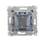 Simon 54 WMDL-060x2x-048 Łącznik schodowy (moduł) 16AX, 250V~, zaciski śrubowe; antracyt
