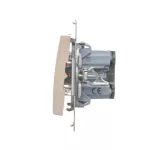 Simon 54 WMDL-061x2x-041 Łącznik schodowy z podświetleniem LED (moduł) 16AX, 250V~, zaciski śrubowe; kremowy