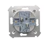 Simon 54 WMDL-0602xx-011 Łącznik schodowy podwójny (moduł) 10AX, 250V~, zaciski śrubowe; biały