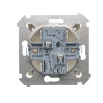 Simon 54 WMDL-0602xx-041 Łącznik schodowy podwójny (moduł) 10AX, 250V~, zaciski śrubowe; kremowy