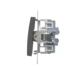 Simon 54 WMDL-0602xx-048 Łącznik schodowy podwójny (moduł) 10AX, 250V~, zaciski śrubowe; antracyt