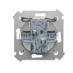 Simon 54 WMDL-0612xx-011 Łącznik schodowy podwójny z podświetleniem (moduł) 10AX, 250V~, zaciski śrubowe; biały