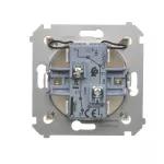 Simon 54 WMDL-0612xx-041 Łącznik schodowy podwójny z podświetleniem (moduł) 10AX, 250V~, zaciski śrubowe; kremowy