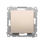 Simon 54 WMDL-070x2x-044 Łącznik krzyżowy (moduł) 16AX, 250V~, zaciski śrubowe; złoty mat