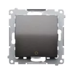 Simon 54 WMDL-020xxx-048 Łącznik dwubiegunowy (moduł) 10AX, 250V~, szybkozłącza; antracyt