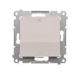 Simon 54 WMDL-020x2x-011 Łącznik dwubiegunowy (moduł) 16AX, 250V~, zaciski śrubowe; biały