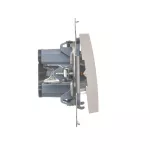 Simon 54 WMDL-020x2x-011 Łącznik dwubiegunowy (moduł) 16AX, 250V~, zaciski śrubowe; biały