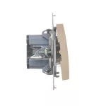 Simon 54 WMDL-020x2x-041 Łącznik dwubiegunowy (moduł) 16AX, 250V~, zaciski śrubowe; kremowy