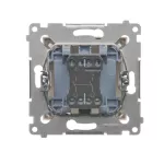 Simon 54 WMDL-020x2x-041 Łącznik dwubiegunowy (moduł) 16AX, 250V~, zaciski śrubowe; kremowy